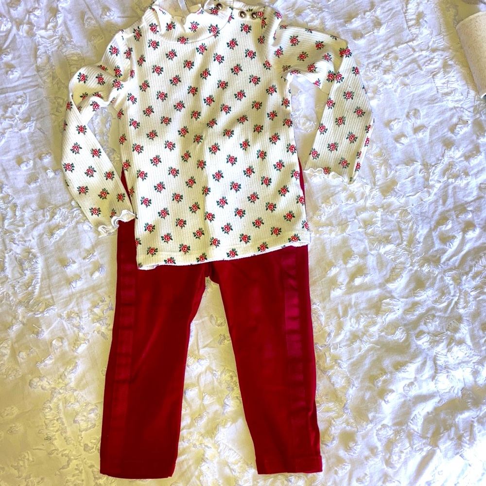Janie and Jack 2T girls outfit
